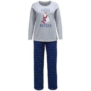 Family Pajamas  Women's Fleece Navidad  Pajama Top size XXL -------NEW With tags